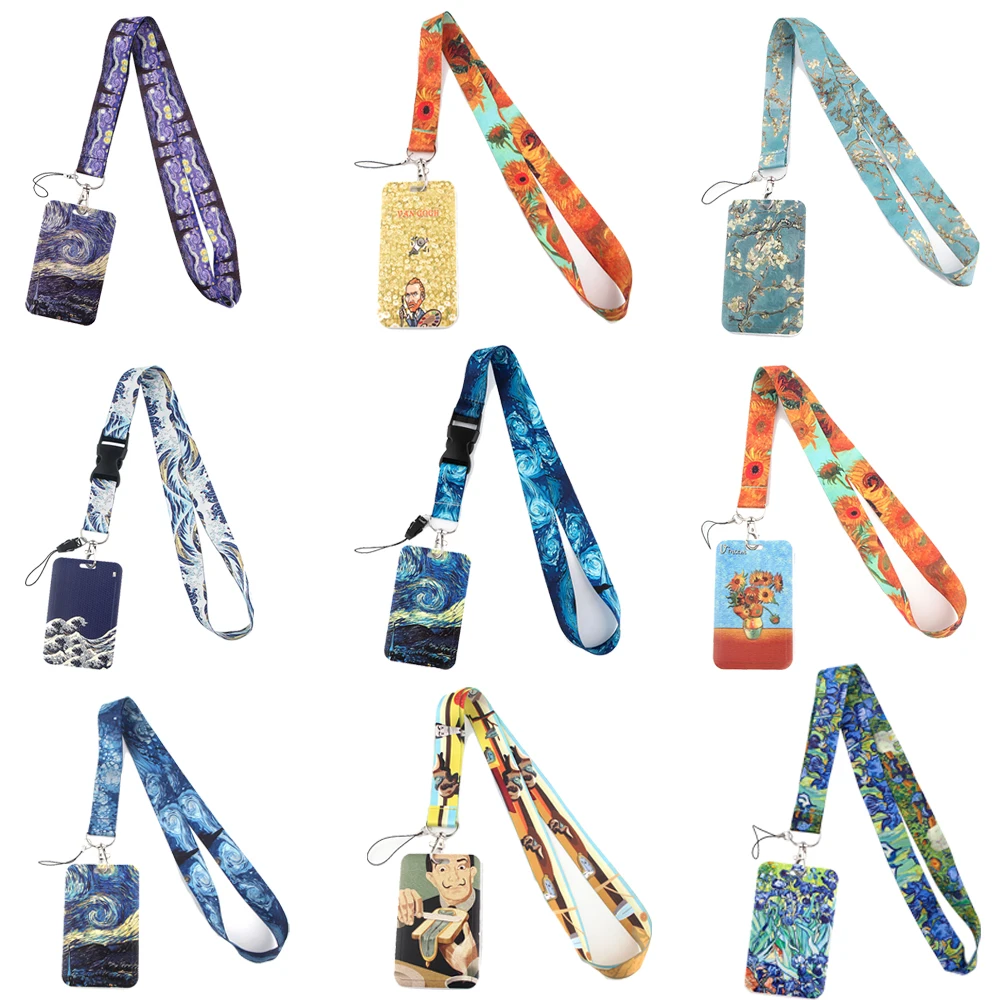 HJ617 Van Gogh Art Neck Strap Lanyard for keys ID Card Gym Mobile Phone Straps Badge Holder Hang Rope Lariat Accessories
HJ617 Van Gogh Art Neck Strap Lanyard for keys ID Card Gym Mobile Phone Straps Badge Holder Hang Rope Lariat Accessories