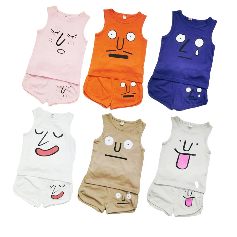 2021 Summer BABY boy Girl cartoon robort series nursery ball Clothes T Shirt camisole + Shorts pants children tracksuits 1-6year
2021 Summer BABY boy Girl cartoon robort series nursery ball Clothes T Shirt camisole + Shorts pants children tracksuits 1-6year