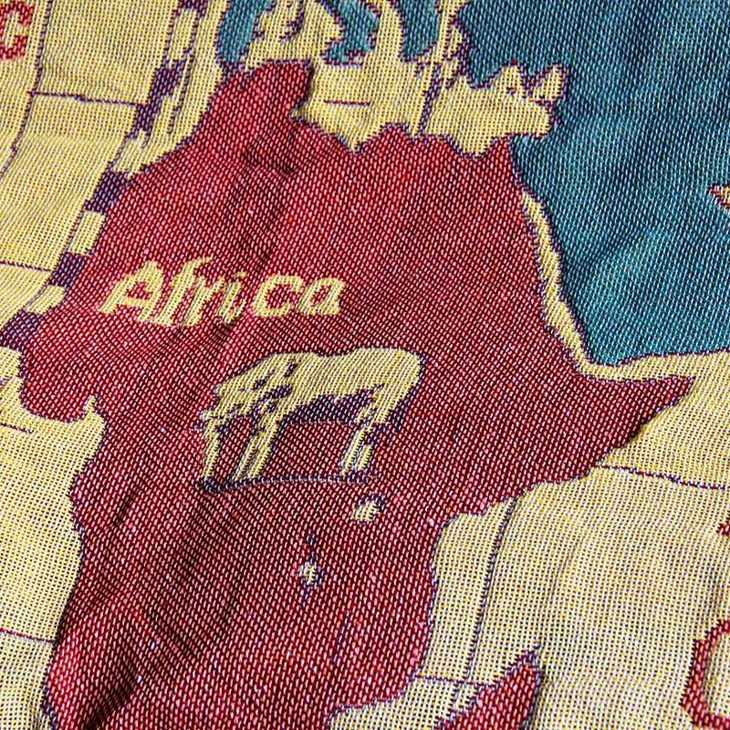 World Map Carpet Cotton Bohemian Chenille Plaids Blanket Sofa Decorative Throws on Sofa/Bed Large Cobertor Blanket with Tassel
World Map Carpet Cotton Bohemian Chenille Plaids Blanket Sofa Decorative Throws on Sofa/Bed Large Cobertor Blanket with Tassel