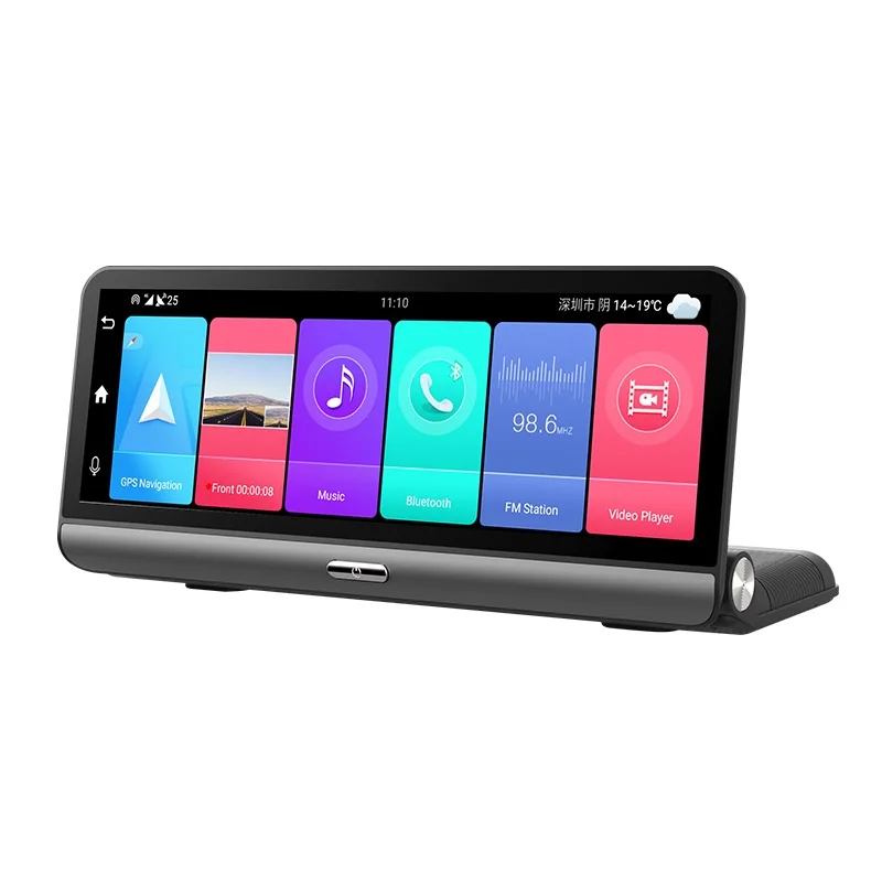 Car Dash Camera 8 Inch 4G Android 8.1 ADAS WiFi 24H Parking Monitor Video Recorder GPS Navigation Free pre-download map 2GB+32GB
Car Dash Camera 8 Inch 4G Android 8.1 ADAS WiFi 24H Parking Monitor Video Recorder GPS Navigation Free pre-download map 2GB+32GB