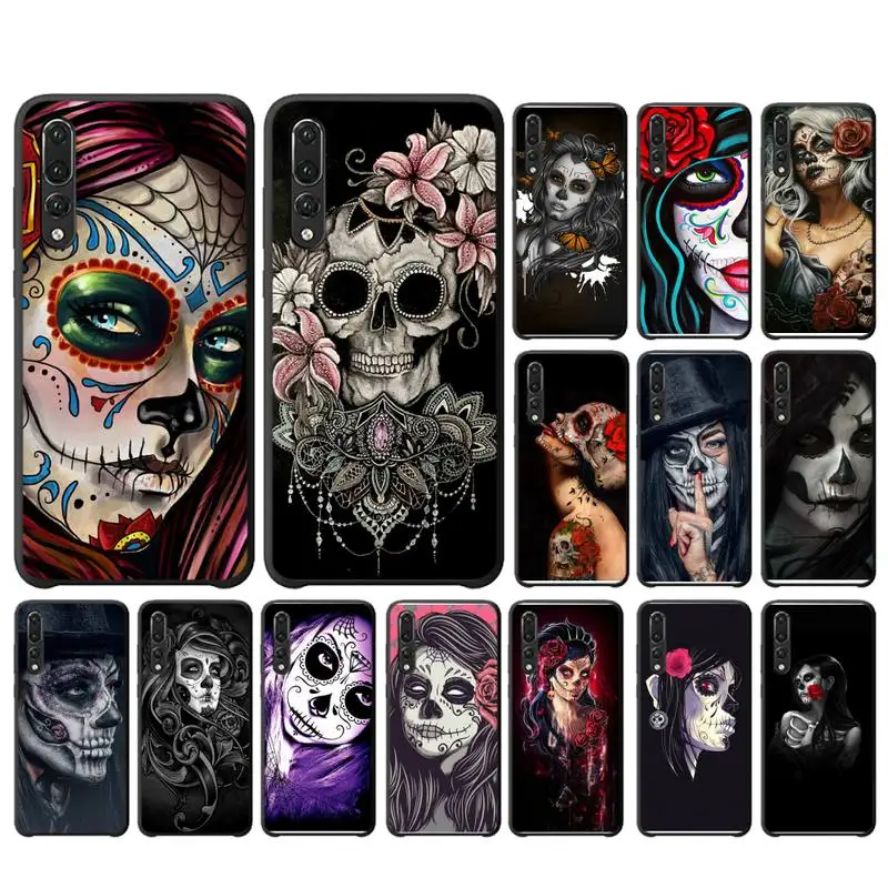 Mexican Skull Girl Phone Case For Huawei Y6 2018 Y7prime2019 funda Case for Y8p Y9 2019 Capa
Mexican Skull Girl Phone Case For Huawei Y6 2018 Y7prime2019 funda Case for Y8p Y9 2019 Capa