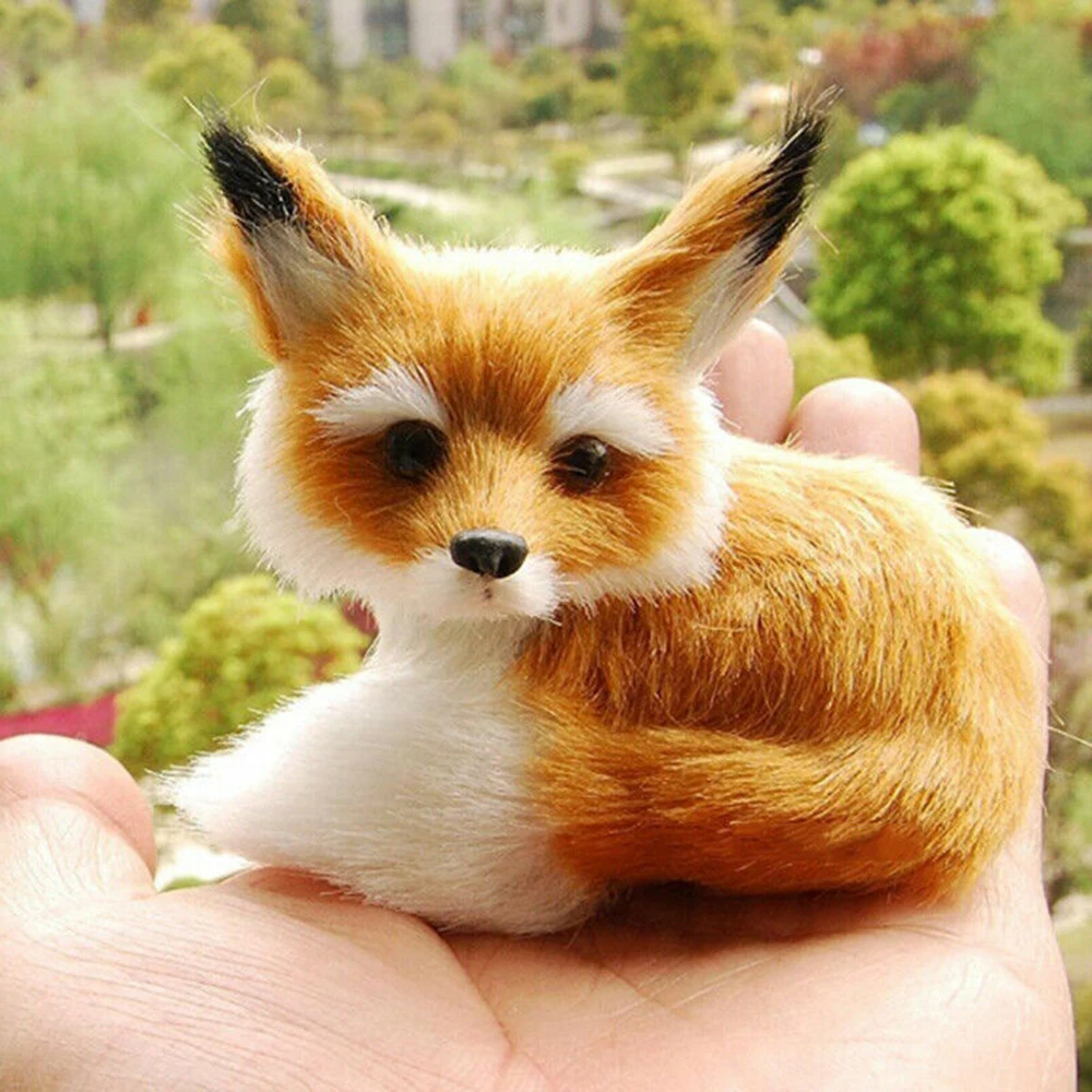 New 1 Pcs Simulation Animal Foxes Plush Toy Doll Realistic Stuffed Animal Soft Plush Kids Toy Sitting Fox Home Decor 9*7*8cm
New 1 Pcs Simulation Animal Foxes Plush Toy Doll Realistic Stuffed Animal Soft Plush Kids Toy Sitting Fox Home Decor 9*7*8cm