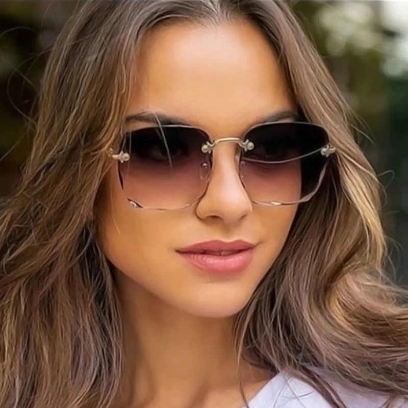 Luxury Vintage Square Sunglasses Women Brand Designer Oversized Sun Glasses Female Gradient Rimless Lady Mirror Shades Oculos
Luxury Vintage Square Sunglasses Women Brand Designer Oversized Sun Glasses Female Gradient Rimless Lady Mirror Shades Oculos