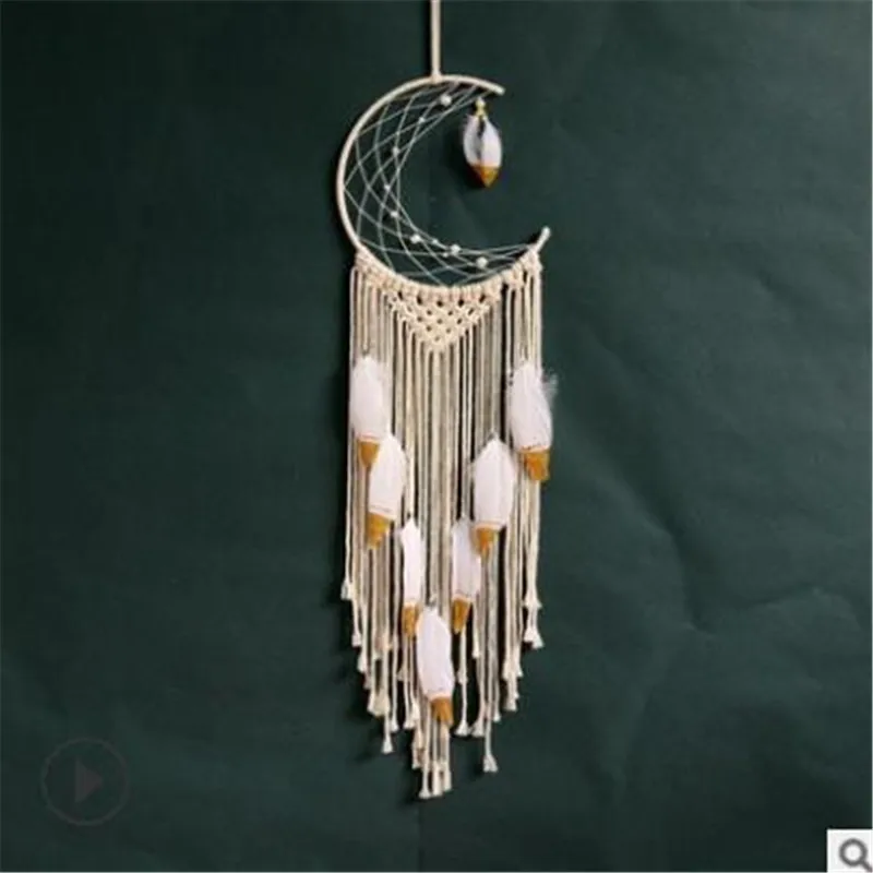 Bohemian Chic Hanging Tapestry Mandala Moon Dream catcher Wall Decor Boho Woven Knitted Tapestries Home Decoration
Bohemian Chic Hanging Tapestry Mandala Moon Dream catcher Wall Decor Boho Woven Knitted Tapestries Home Decoration