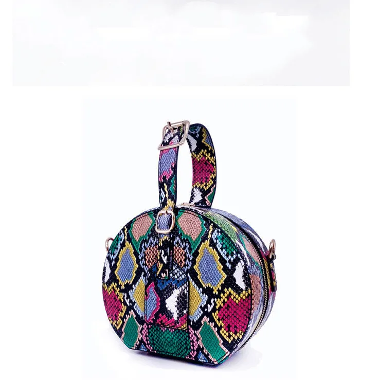 2021 New Fashion Shoulder Bag Brand Designer Bag Serpentine Printed Messenger Bag Round Bag Lady Handbag Colorful Purse Tote Bag
2021 New Fashion Shoulder Bag Brand Designer Bag Serpentine Printed Messenger Bag Round Bag Lady Handbag Colorful Purse Tote Bag