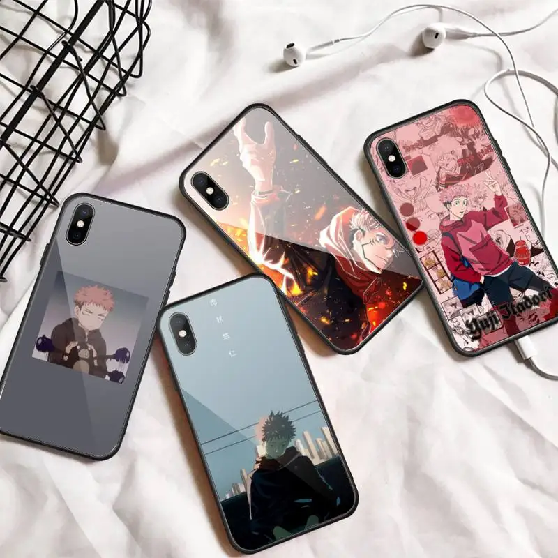 Jujutsu Kaisen Yuji Itadori Phone Case Tempered glass For iphone 6 7 8 plus X XS XR 11 12 13 PRO MAX mini
Jujutsu Kaisen Yuji Itadori Phone Case Tempered glass For iphone 6 7 8 plus X XS XR 11 12 13 PRO MAX mini