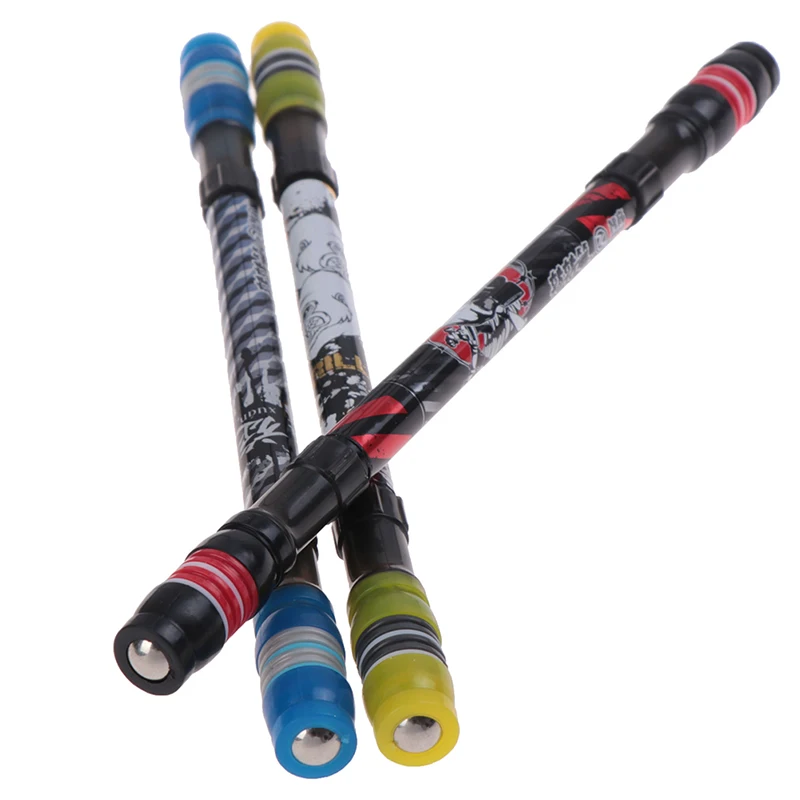 1pc Non Slip Cool Spinning Pen Champion Spin Rolling Ballpoint Pen Finger Playing Gaming Creative Black Gel Pen Toy For Kid
1pc Non Slip Cool Spinning Pen Champion Spin Rolling Ballpoint Pen Finger Playing Gaming Creative Black Gel Pen Toy For Kid