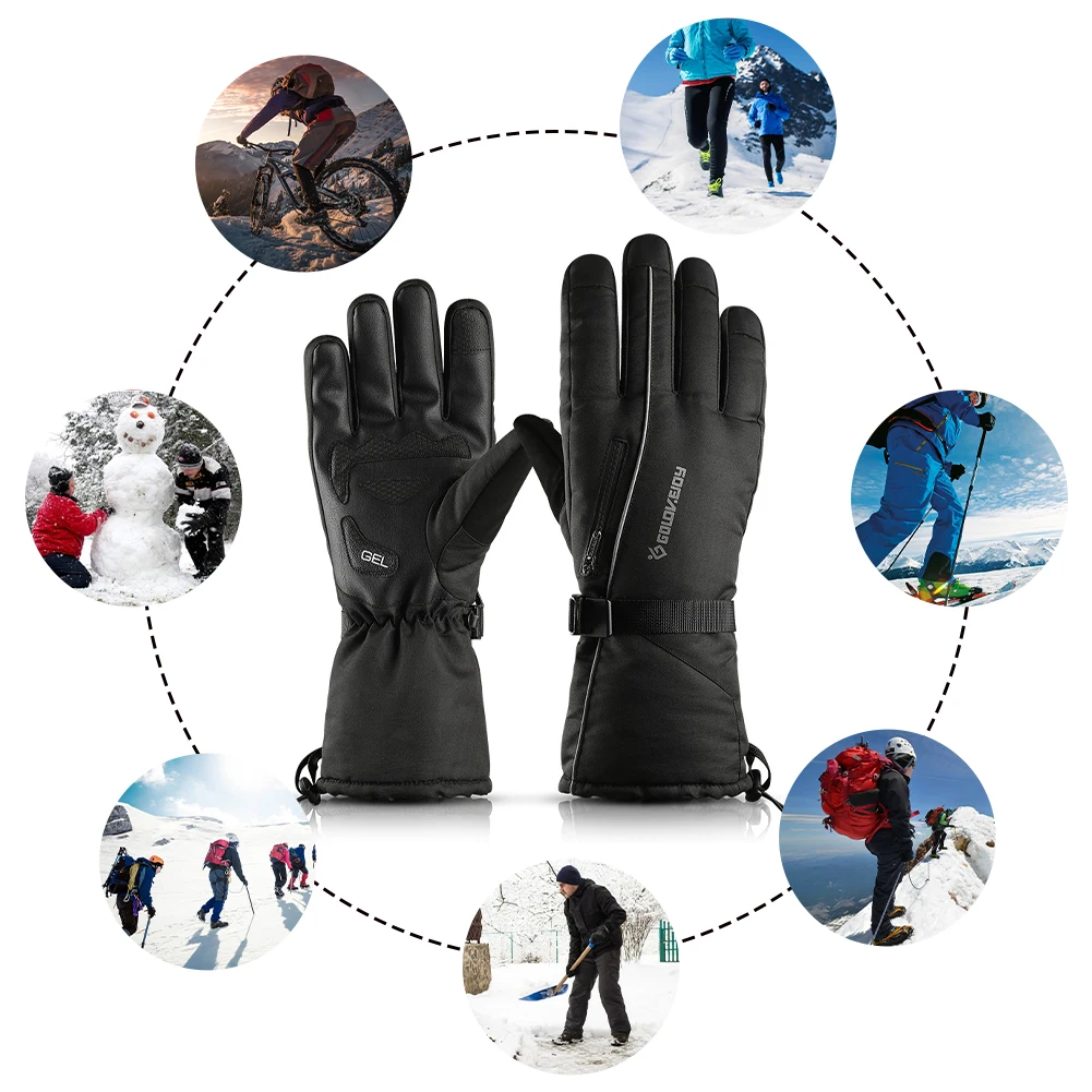 Cycling Gloves Winter Bicycle Warm Touchscreen Full Finger Gloves Waterproof Outdoor Bike Skiing Motorcycle Riding Accessories
Cycling Gloves Winter Bicycle Warm Touchscreen Full Finger Gloves Waterproof Outdoor Bike Skiing Motorcycle Riding Accessories