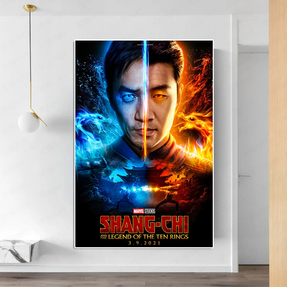 Marvel Avengers Shang-Chi Canvas Paintings Shang-Chi And The Legend Of The Ten Rings Movie Posters Wall Art Home Room Decoration
Marvel Avengers Shang-Chi Canvas Paintings Shang-Chi And The Legend Of The Ten Rings Movie Posters Wall Art Home Room Decoration