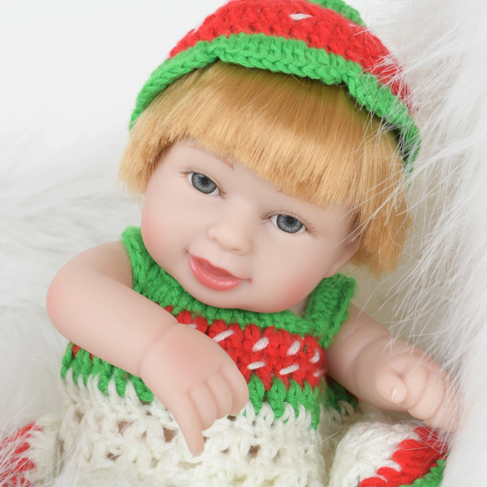 10 Inch Amazing Bebe Reborn Newborn Lifelike 25CM Full Vinyl Body Silicone Body Realistic Babies Toy Christmas Present Playmates
10 Inch Amazing Bebe Reborn Newborn Lifelike 25CM Full Vinyl Body Silicone Body Realistic Babies Toy Christmas Present Playmates
