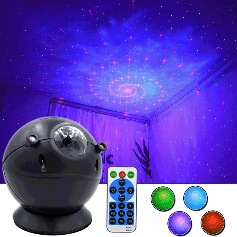 Starry Sky Projection Lamp With Base USB Rechargeable Romantic Star Projector With Remote Control Gift For Home Room 
Starry Sky Projection Lamp With Base USB Rechargeable Romantic Star Projector With Remote Control Gift For Home Room