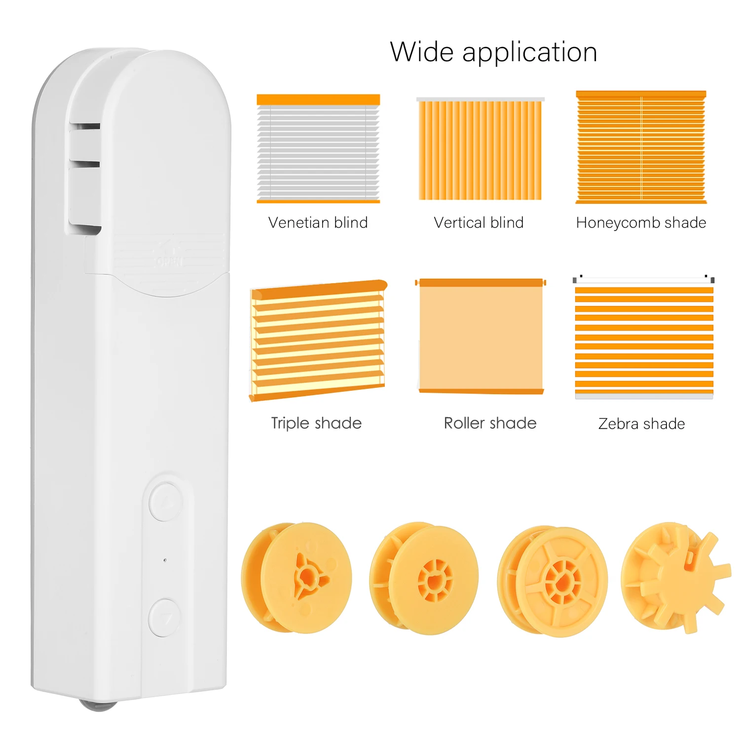Zigbee/BT Control Smart Blinds Drive Motor Solar Powered TuyaWiFi Motorized Chain Roller Voice Control Shade Shutter Drive Motor
Zigbee/BT Control Smart Blinds Drive Motor Solar Powered TuyaWiFi Motorized Chain Roller Voice Control Shade Shutter Drive Motor