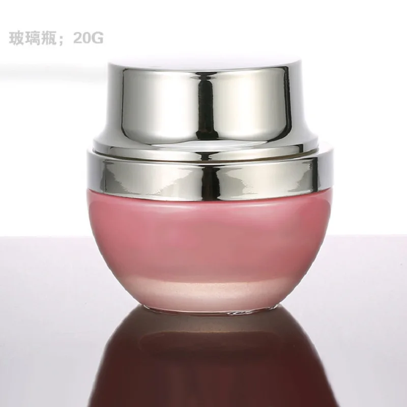 20G green/purple/pink/blue glass jar/pot for day/night/eye cream/essence/mask serum/gel/skin care pot cosmetic pack | Красота и