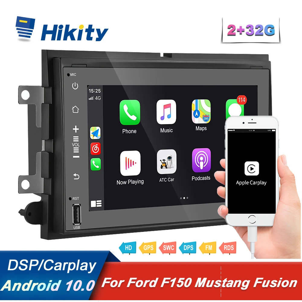 Автомобильный мультимедийный плеер Hikity стерео система на Android с 7 "экраном GPS