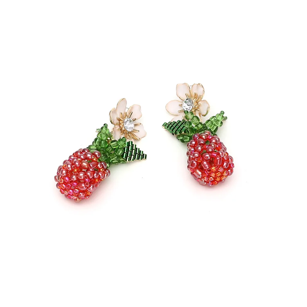CINKILE New Fashion Women Girl Pineapple Drop Earrings Cute Sweet Beauty Student Enamel Fruit Beads Earrings Jewelry Accessories
CINKILE New Fashion Women Girl Pineapple Drop Earrings Cute Sweet Beauty Student Enamel Fruit Beads Earrings Jewelry Accessories