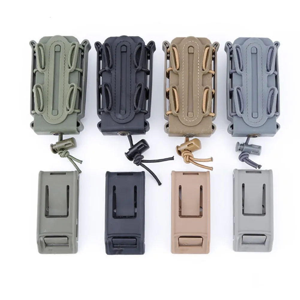 9mm Mag Fast Magazine Pouch About 10X6X2 Cm Quick Attach Molle System 4 Colors For Shooting Hiking Outdoor Sports Equipment
9mm Mag Fast Magazine Pouch About 10X6X2 Cm Quick Attach Molle System 4 Colors For Shooting Hiking Outdoor Sports Equipment