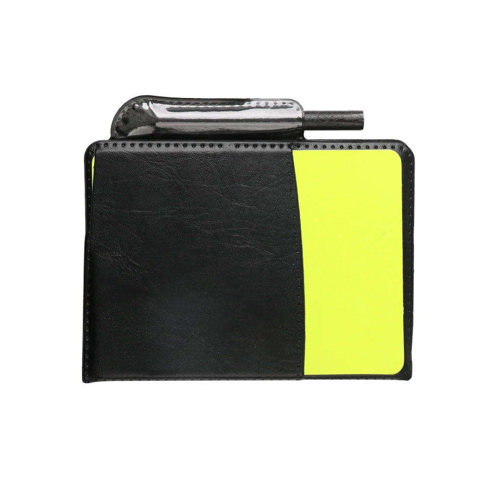 New Style High Quallity Convenient Portable Sport Football Soccer Referee Wallet Notebook with Red Card and Yellow Card#61881
New Style High Quallity Convenient Portable Sport Football Soccer Referee Wallet Notebook with Red Card and Yellow Card#61881