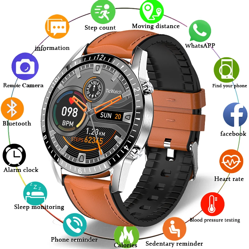 LIGE 2020 fashion Full circle touch screen Mens Smart Watches IP67 Waterproof Sports Fitness Watch Luxury Smart Watch for men
LIGE 2020 fashion Full circle touch screen Mens Smart Watches IP67 Waterproof Sports Fitness Watch Luxury Smart Watch for men