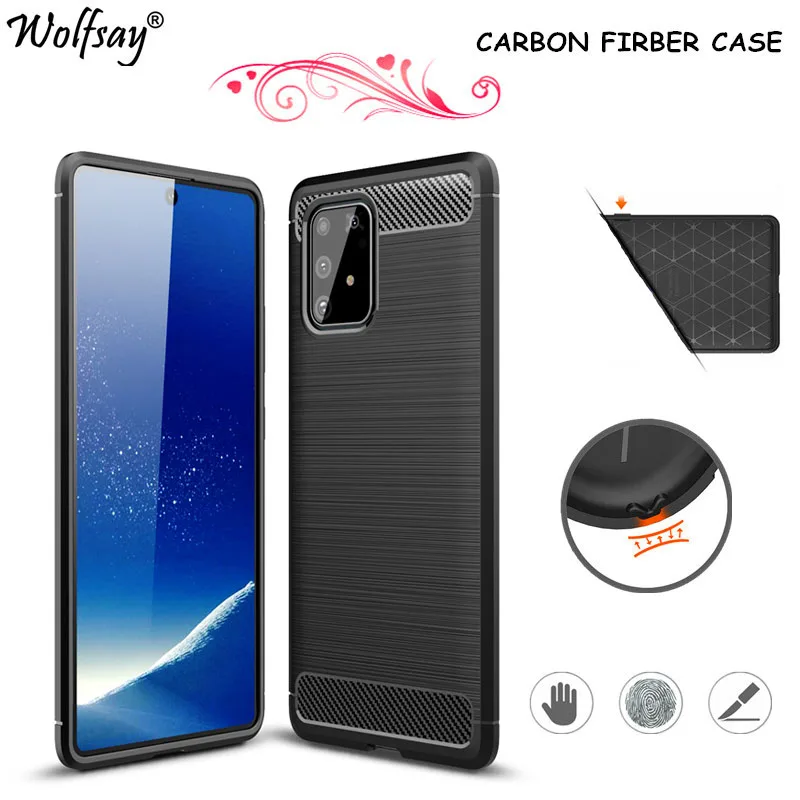 Carbon Fiber Cover For Samsung Galaxy S10 Lite Case Bumper Silicone Cover For Samsung S10 Lite Case For Samsung S10 Lite Case
Carbon Fiber Cover For Samsung Galaxy S10 Lite Case Bumper Silicone Cover For Samsung S10 Lite Case For Samsung S10 Lite Case