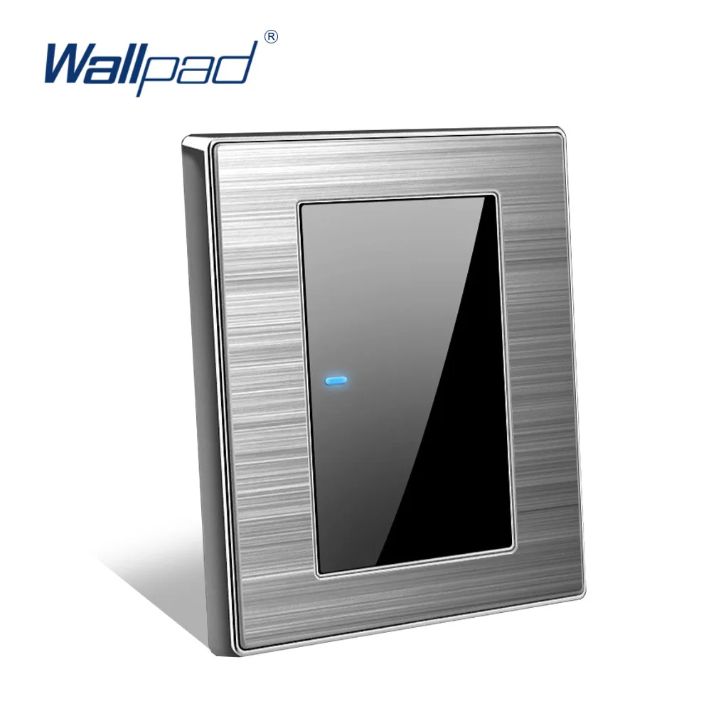 Wallpad Luxury LED Light Switch Wall Switches Acrylic Panel Sockets One-side Click Button Interrupteur AC110~250V
Wallpad Luxury LED Light Switch Wall Switches Acrylic Panel Sockets One-side Click Button Interrupteur AC110~250V