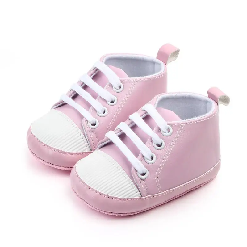 Фото Детская обувь оригинальная для маленьких девочек и мальчиков однотонная первых(China)