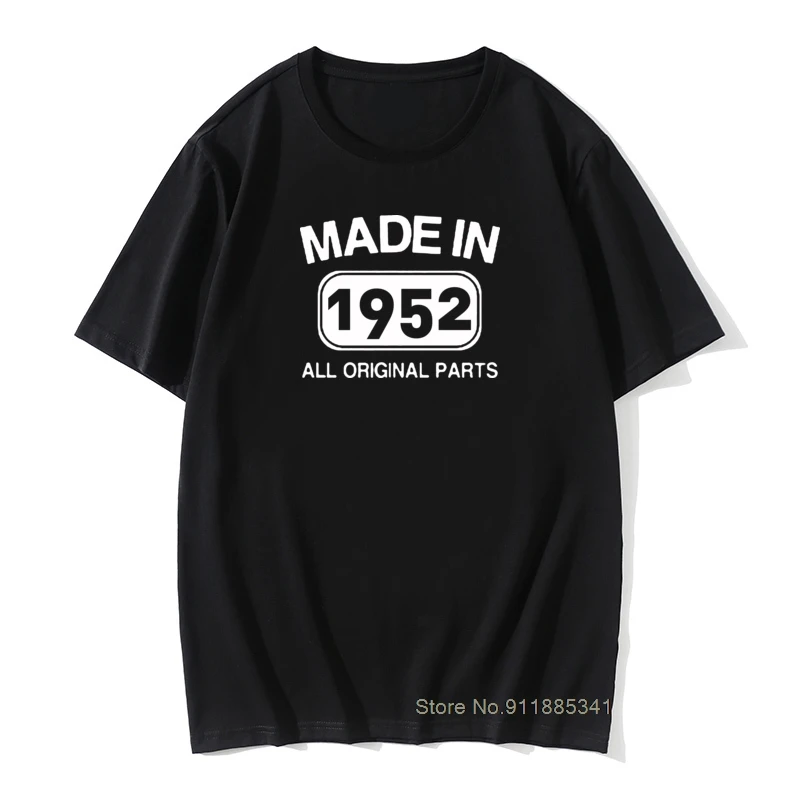 Made in 1952 Birthday Men T-Shirt 69 Years Graphic Design Vintage Cotton TShirts Retro Print Father Grandad Tops Tees
Made in 1952 Birthday Men T-Shirt 69 Years Graphic Design Vintage Cotton TShirts Retro Print Father Grandad Tops Tees