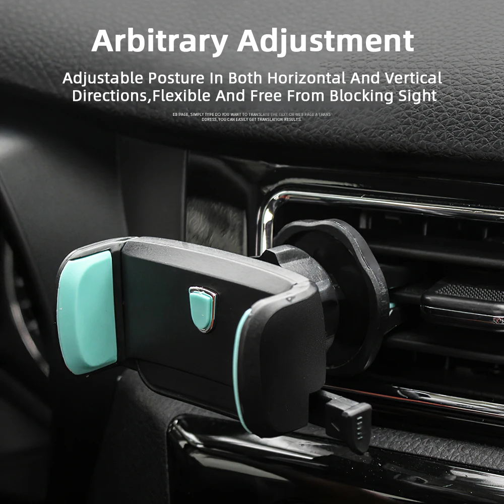 Car Phone Holder Air Vent Peak Clip Mount Auto Bracket 360° Rotation GPS Navigation Stand For iPhone Huawei Xiaomi Samsung Nokia
Car Phone Holder Air Vent Peak Clip Mount Auto Bracket 360° Rotation GPS Navigation Stand For iPhone Huawei Xiaomi Samsung Nokia
