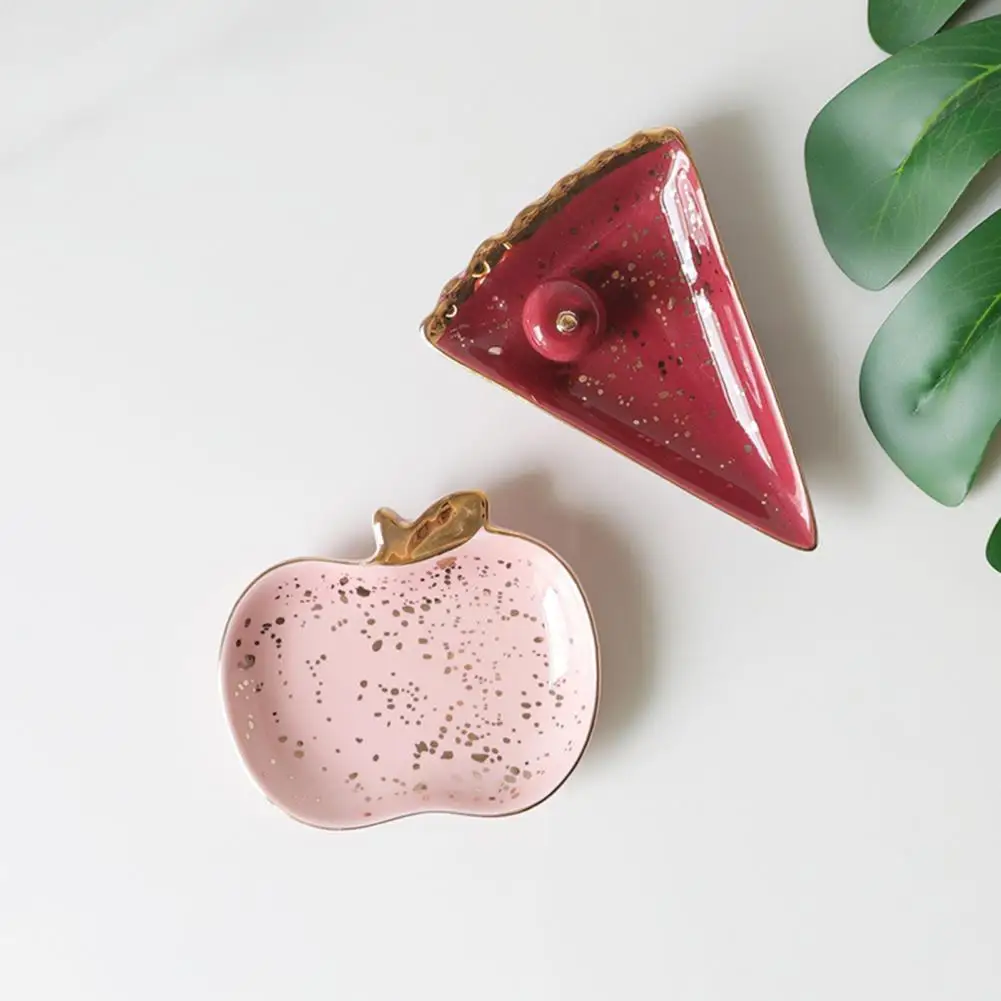 Jewelry Dish Cute Multi-purpose Ceramic Earrings Decorative Display Bowl for Indoor
Jewelry Dish Cute Multi-purpose Ceramic Earrings Decorative Display Bowl for Indoor