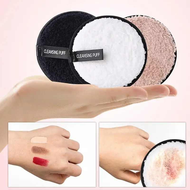 Lazy Microfiber Soft Beauty Tool Wash Makeup Cleansing Cotton Remover Puff Face Make Up 
Lazy Microfiber Soft Beauty Tool Wash Makeup Cleansing Cotton Remover Puff Face Make Up