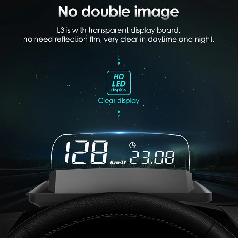 Автомобильный дисплей на лобовое стекло LAMJAD L3 OBD2, цифровой индикатор скорости, датчик температуры масла, турбо давления, оригинал
Автомобильный дисплей на лобовое стекло LAMJAD L3 OBD2, цифровой индикатор скорости, датчик температуры масла, турбо давления, оригинал