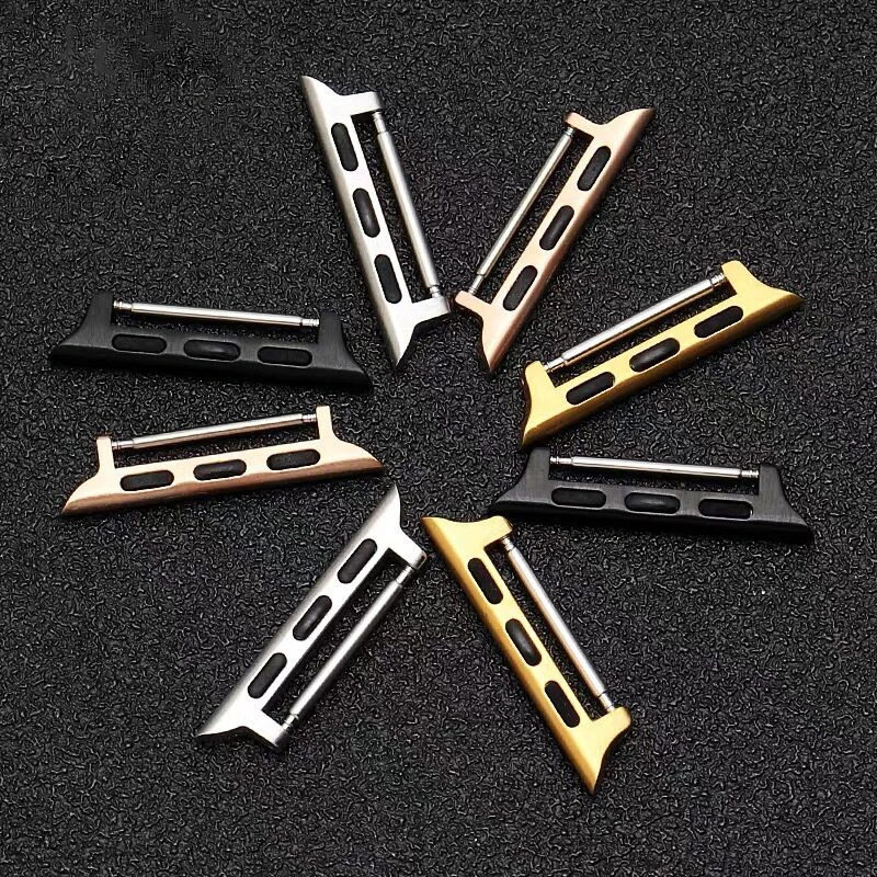 1 Pair 22mm 24mm DIY Connector For Apple Watch Band Spring Adapter Replacement 38mm 40mm 42mm 44mm Strap iWatch Accessories
1 Pair 22mm 24mm DIY Connector For Apple Watch Band Spring Adapter Replacement 38mm 40mm 42mm 44mm Strap iWatch Accessories