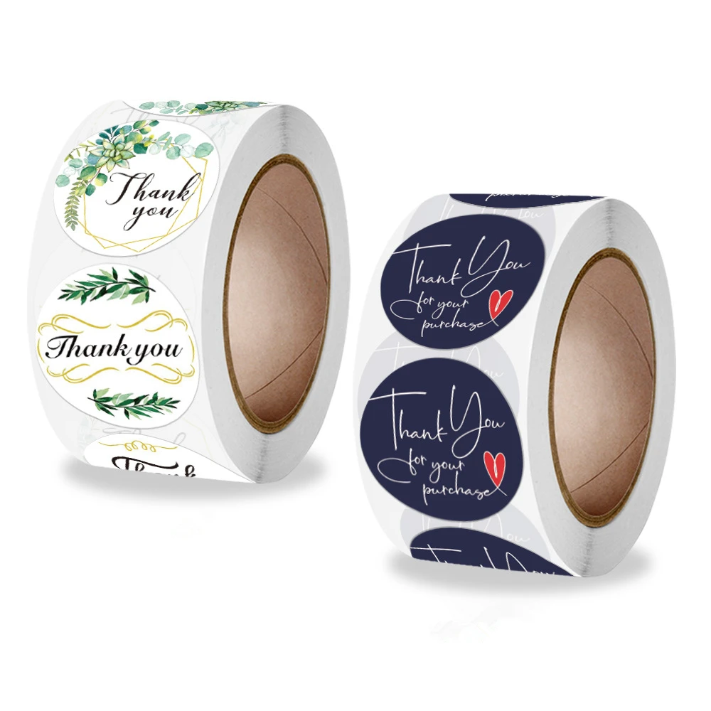 2021 1 inch 500 pcs/roll, pattern thank you label, high-quality sticker for baking gift cards, parties, wedding gifts, packaging
2021 1 inch 500 pcs/roll, pattern thank you label, high-quality sticker for baking gift cards, parties, wedding gifts, packaging