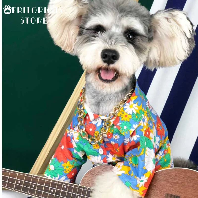 Colorful Summer Pet Printed Clothes For Dogs Floral Beach Shirt Jackets Dog Coat Puppy Costume Cat Spring Clothing Pets Outfits
Colorful Summer Pet Printed Clothes For Dogs Floral Beach Shirt Jackets Dog Coat Puppy Costume Cat Spring Clothing Pets Outfits