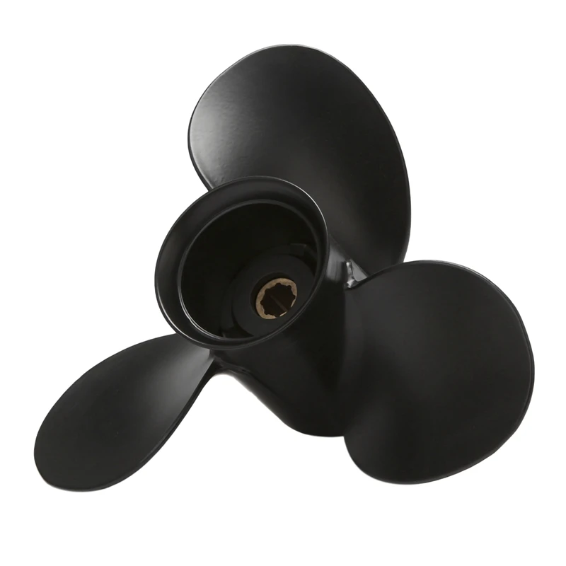 for Mercury 6-15HP 9 x 8 Marine Boat Outboard Propeller 8 Spline Tooth 3 Blades Standard Rotation 48-828154A12
for Mercury 6-15HP 9 x 8 Marine Boat Outboard Propeller 8 Spline Tooth 3 Blades Standard Rotation 48-828154A12