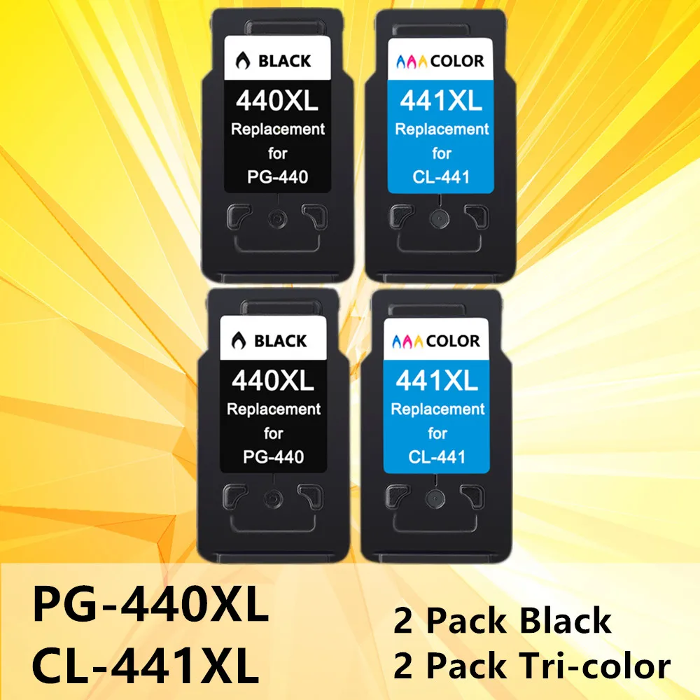 

Замена картриджа PG440 CL441 для Canon PG 440 CL 441 440XL, чернильный картридж для принтера Pixma MG4280 MG4240 MX438 MX518 MX378