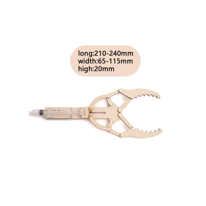 DIY Manipulator Toy Wooden Assembly Piston Manipulator Physical Experiment Educational Toy NSV775
DIY Manipulator Toy Wooden Assembly Piston Manipulator Physical Experiment Educational Toy NSV775