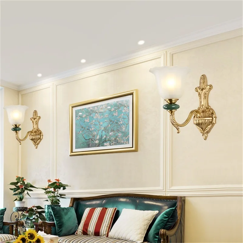 SAROK Modern Indoor Wall Lamps Brass Sconces Luxury Ceramic LED Fixture Decorative For Home Bedroom Living Room Office
SAROK Modern Indoor Wall Lamps Brass Sconces Luxury Ceramic LED Fixture Decorative For Home Bedroom Living Room Office