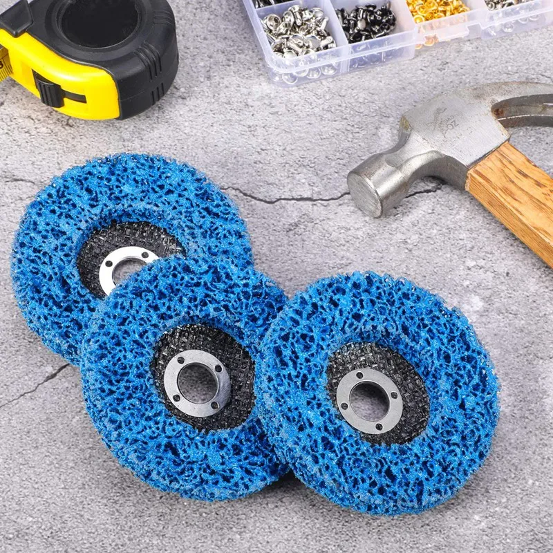 6 Pcs Paint Stripping Disc Wheel Rust Stripper Strip Discs for 100mm Angle Grinder for Wood Metal Fiberglass Products
6 Pcs Paint Stripping Disc Wheel Rust Stripper Strip Discs for 100mm Angle Grinder for Wood Metal Fiberglass Products