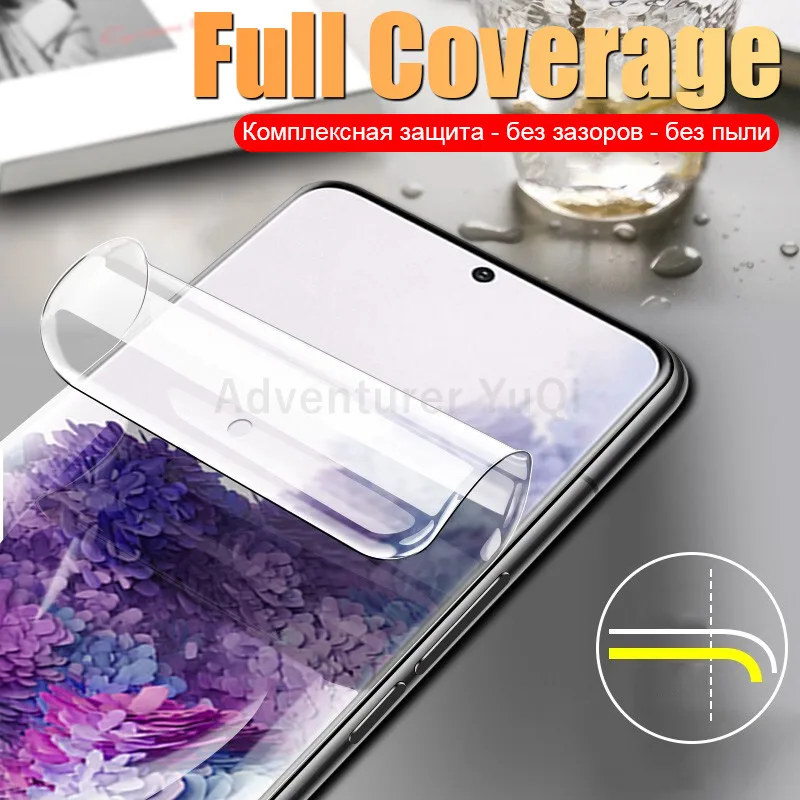 3/5Pcs Hydrogel Film For Samsung Galaxy S21 S20 S10 S9 Ultra Plus 5G Screen Protector For Note 20 8 9 10 Protective Film
3/5Pcs Hydrogel Film For Samsung Galaxy S21 S20 S10 S9 Ultra Plus 5G Screen Protector For Note 20 8 9 10 Protective Film