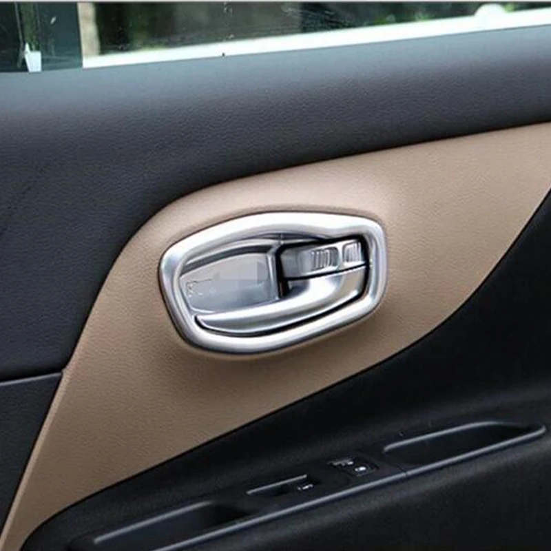 For Jeep Renegade 2015 2016 2017 2018 2019 2020 ABS chrome plating Car Inner Door Bowl Covers Trims
For Jeep Renegade 2015 2016 2017 2018 2019 2020 ABS chrome plating Car Inner Door Bowl Covers Trims