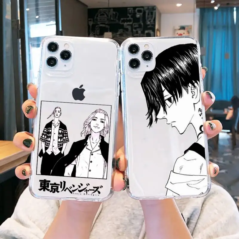 Tokyo Revengers Phone Case Transparent for iPhone 11 12 mini pro XS MAX 8 Plus 7 X XR
Tokyo Revengers Phone Case Transparent for iPhone 11 12 mini pro XS MAX 8 Plus 7 X XR