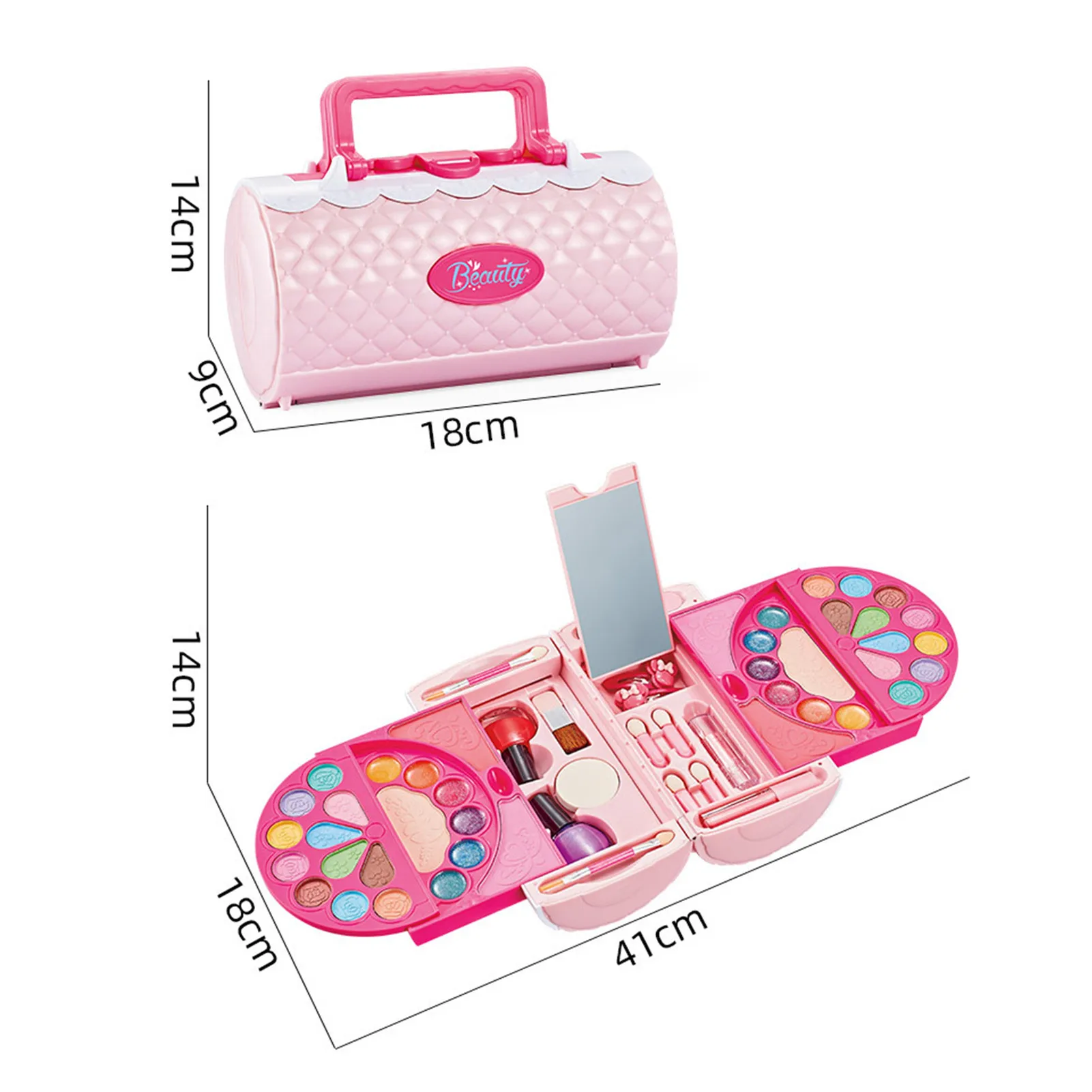 Children Princess Role Play Toys Washable Makeup Toy Kit Cosmetic Pretend Toy For Beauty Toys Christmas Gifts For Girls
Children Princess Role Play Toys Washable Makeup Toy Kit Cosmetic Pretend Toy For Beauty Toys Christmas Gifts For Girls