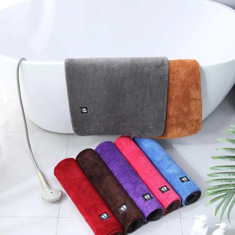 Home Bath Mat High-Hair Bathroom Toilet Door Absorbent Floor Mat Bedroom Carpet Non-Slip Foot Pad Kitchen Pet Mats Washable Rug
Home Bath Mat High-Hair Bathroom Toilet Door Absorbent Floor Mat Bedroom Carpet Non-Slip Foot Pad Kitchen Pet Mats Washable Rug
