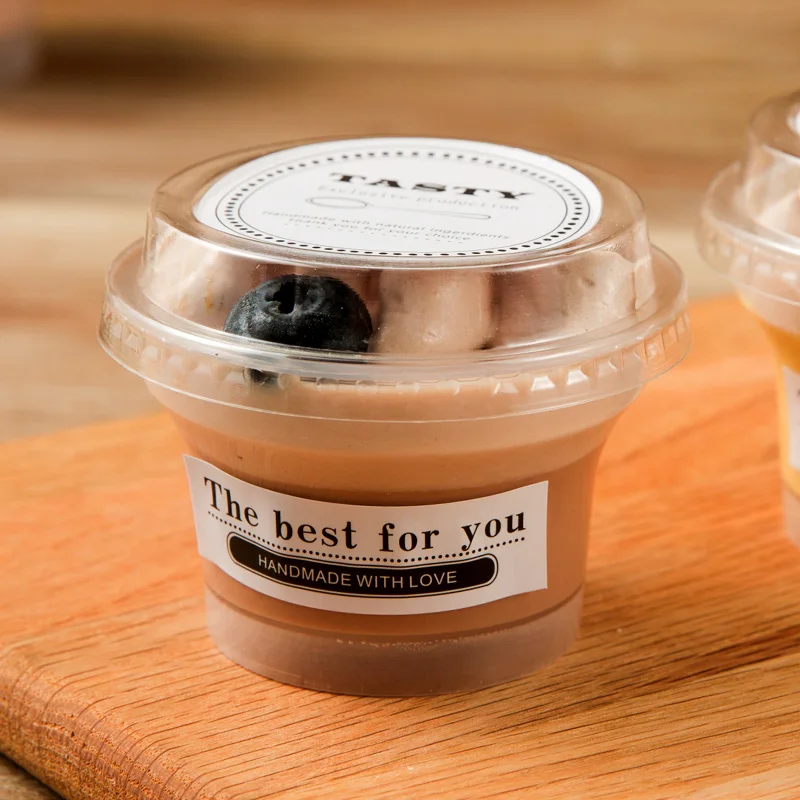 100pcs Net red small ice cream cup creative baking pudding jelly cake plastic cups party packaging yogurt dessert cup with lid
100pcs Net red small ice cream cup creative baking pudding jelly cake plastic cups party packaging yogurt dessert cup with lid