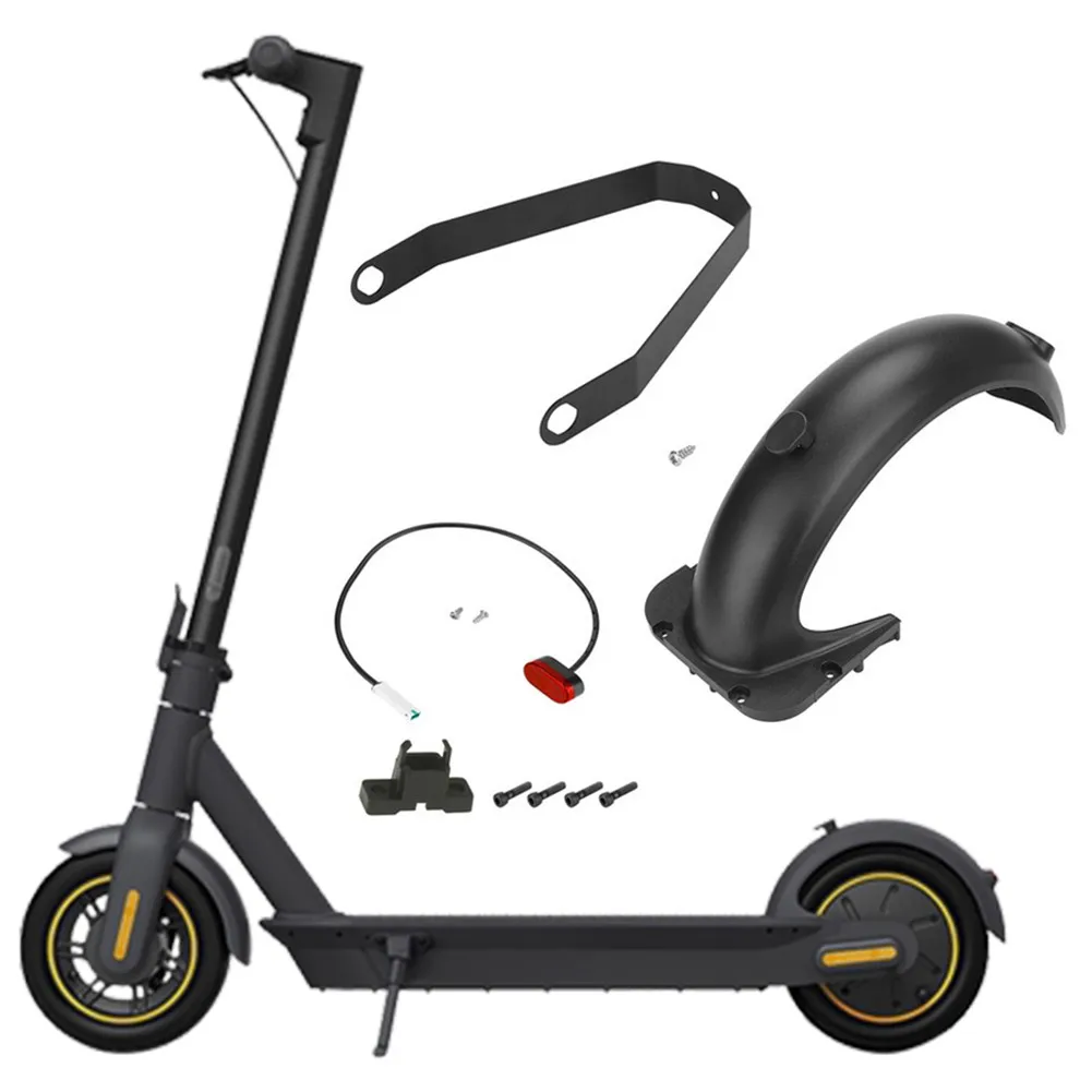 Electric Scooter Rear Fender Mudguard Taillight Bracket Kit 330*140*160mm/13.0*5.5*6.3in For Ninebot Max G30 Scooters Accessory
Electric Scooter Rear Fender Mudguard Taillight Bracket Kit 330*140*160mm/13.0*5.5*6.3in For Ninebot Max G30 Scooters Accessory