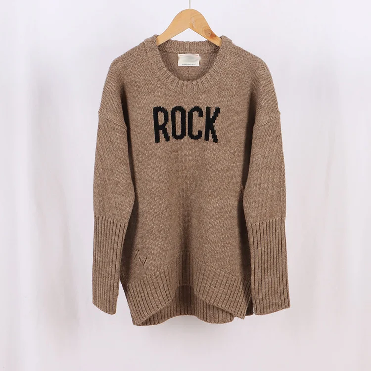 Women Sweater 2021 Autumn and Winter Thick Round Neck Long Sleeve Warm Loose Wool Sweater Women
Women Sweater 2021 Autumn and Winter Thick Round Neck Long Sleeve Warm Loose Wool Sweater Women