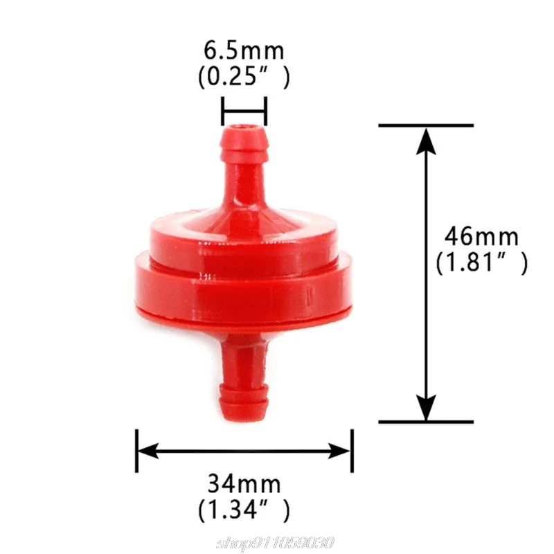 10pcs Lawn Mower 1/4" Inline Gas Fuel Filter for Briggs Stratton 298090 298090S Toro 42-5240 D21 20 Dropshipping
10pcs Lawn Mower 1/4" Inline Gas Fuel Filter for Briggs Stratton 298090 298090S Toro 42-5240 D21 20 Dropshipping