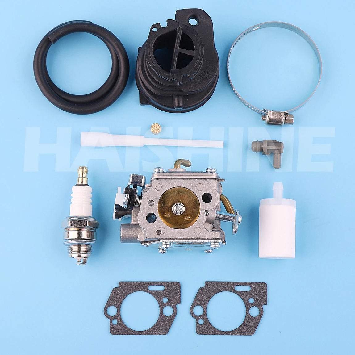 Carburetor Intake Manifold Kit For Husqvarna 365 372 XP X-Torq Chainsaw Replacement 581100701 RWJ-4B Carb Spark Plug Fuel Filter
Carburetor Intake Manifold Kit For Husqvarna 365 372 XP X-Torq Chainsaw Replacement 581100701 RWJ-4B Carb Spark Plug Fuel Filter