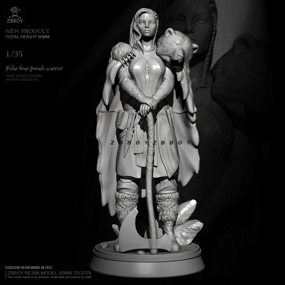 50mm 1/35 Resin model kits figure beauty colorless and self-assembled TD-2778
50mm 1/35 Resin model kits figure beauty colorless and self-assembled TD-2778