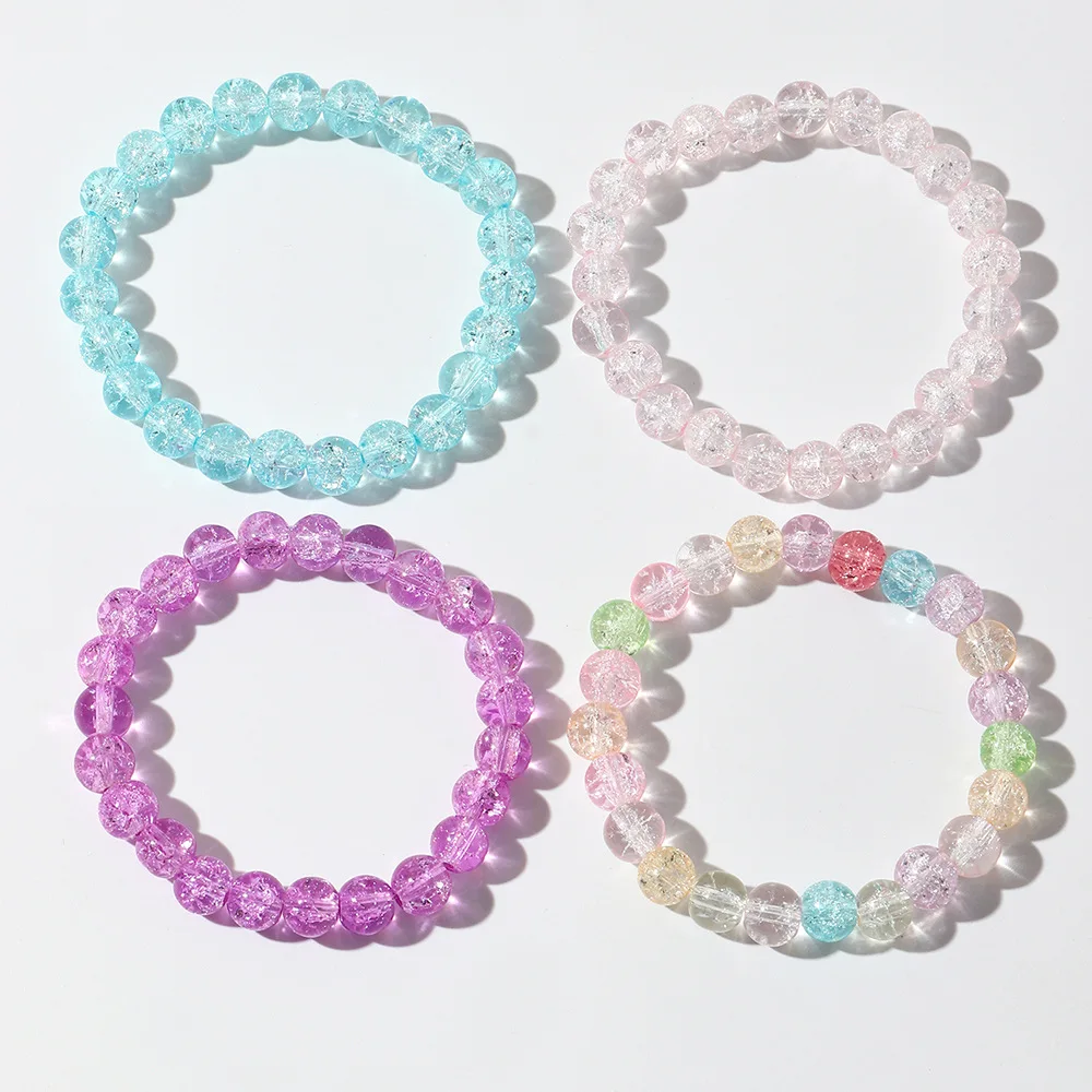 Korean Clear Colorful Beads White Pearls Adjustable Bracelet Bangles for Women Girls Gift Wrist Bracelet Set Jewelry
Korean Clear Colorful Beads White Pearls Adjustable Bracelet Bangles for Women Girls Gift Wrist Bracelet Set Jewelry